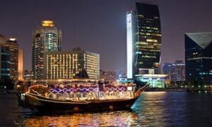 Dhow ride at Dubai Creek Side